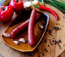 Колбаска с дижонской горчицей