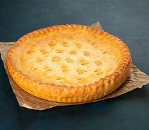Пирог с ветчиной и сыром