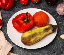 Овощи на мангале