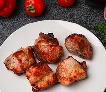 Шашлык из cвинoй мякоти