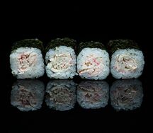 Мини-ролл крабом