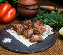 Шашлык из свиной шейки