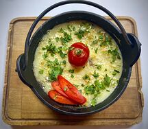 Котелок с говядиной и картофелем
