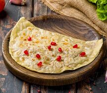 Кутаб с картошкой