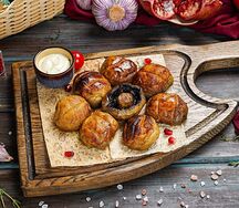 Шашлык из шампиньонов