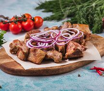 Шашлык из cвинoй шеи