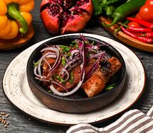 Свиные ребрышки с хрустящей корочкой на кеци