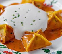 Равиоли с уткой