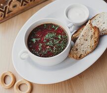 Борщ с говядиной