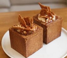 Куб с солёной карамелью