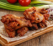 Шашлык из куриных крылышек