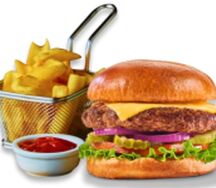 Бургер с бараниной