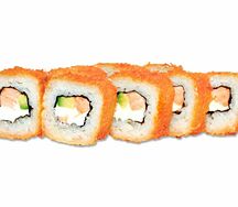 Лосось темпура ролл