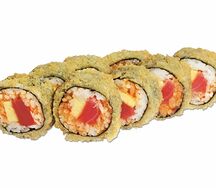 Спайси тунец темпура ролл