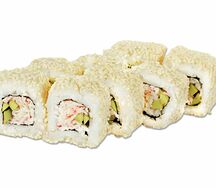 Калифорния в кунжуте ролл