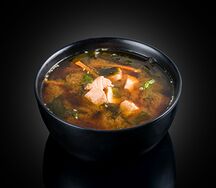 Мисо с сёмгой