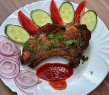 Шашлык из cвинoй корейки