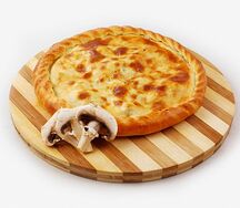 Пирог с грибами