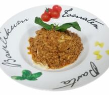 Тельятелле с соусом болоньезе