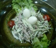 Салат из телятины