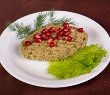 Лобио зеленое с орехами