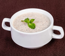 Крем-суп из свежих шампиньонов