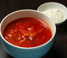 Борщ с говядиной