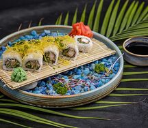 Tempura prawns