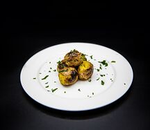 Картофель на углях
