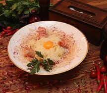 Карбонара с беконом