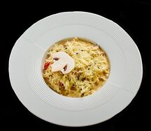 Феттуччине с грибами