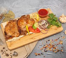 Шашлык из cвинoй корейки