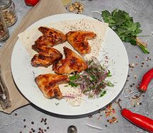 Шашлык из куриных крыльев
