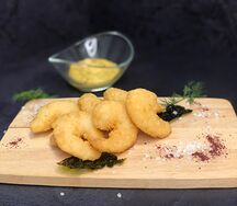 Хрустящие креветки