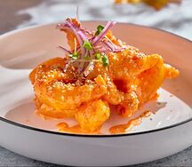 Креветки в темпуре