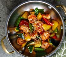 Креветки в тайском стиле