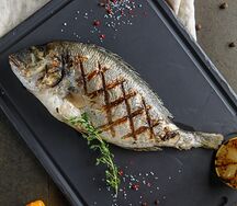 Дорадо на гриле