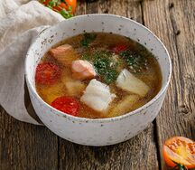 Уха от рыбака без сливок