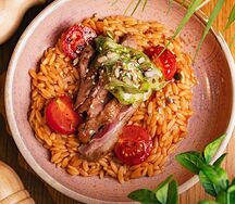 Утиная грудка в медовом соусе