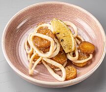 Кальмар с тимьяном по-галиссийски