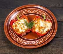 Перец, фаршированный курицей