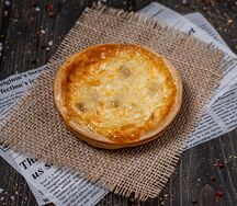 Киш с ветчиной и сыром