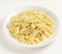 Павлинчики с зеленым маслом