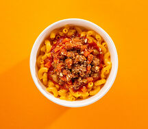 Mac & Cheese с мясным рагу