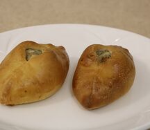 Расстегай с треской и лососем