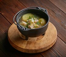 Уха из черноморской кефали