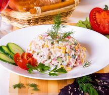Салат Крабовый