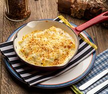 Каннеллони с кроликом и белыми грибами