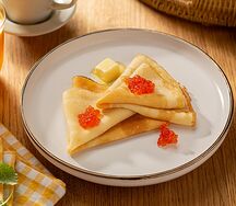 Блины с икрой