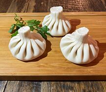 Хинкали с говядиной и свининой